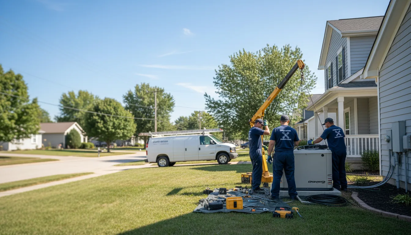 Generator Installation in Sweet Home, TX near me